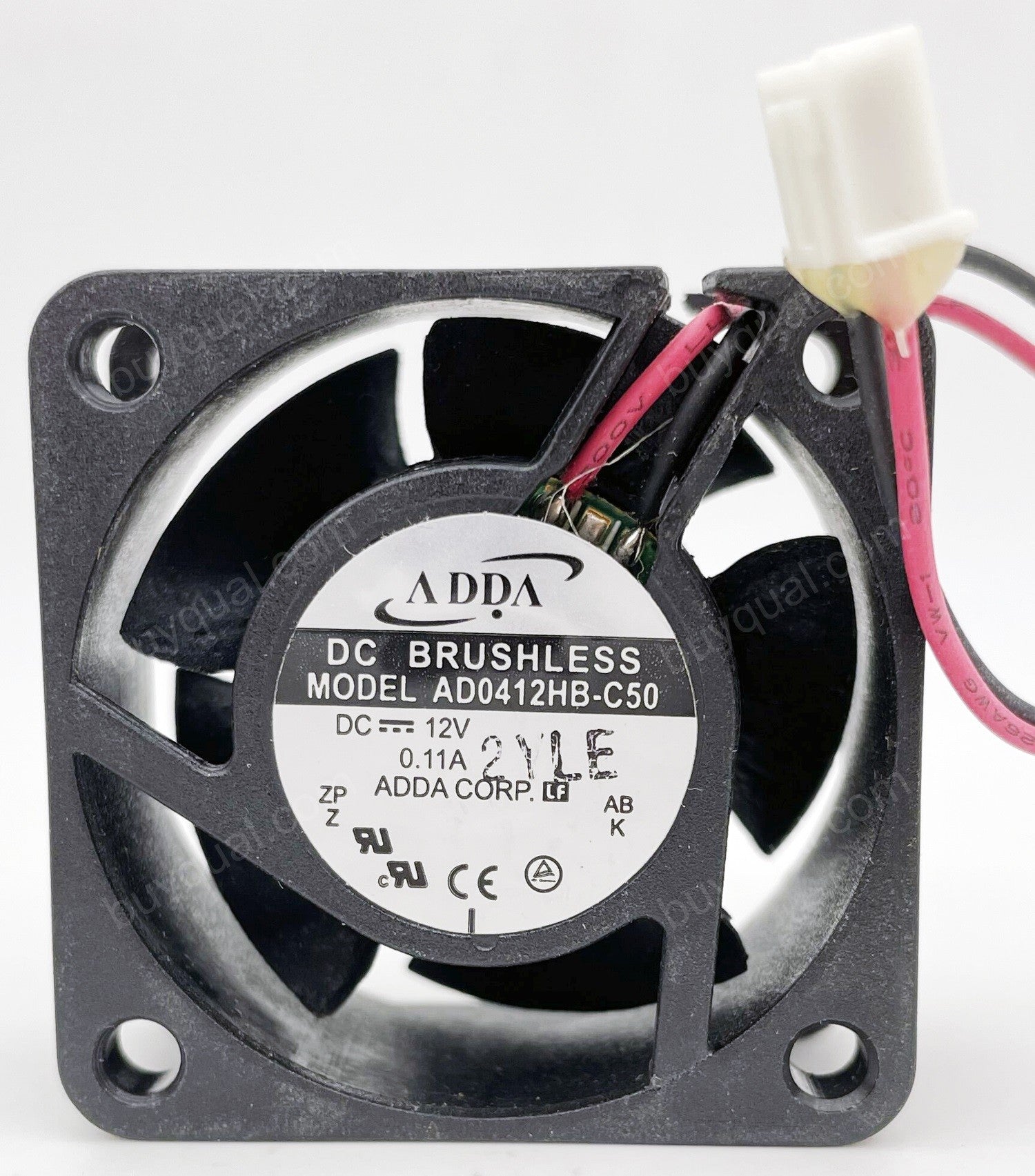 ADDA AD0412US-C50 AD0412HB-C50 12V 0.12A 2wires Cooling Fan ADDA AD0412US-C50 AD0412HB-C50 12V 0.12A 2wires Cooling Fan